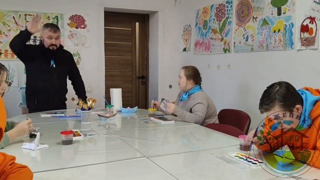 Творческая студия "Вдохновение" от АНО "Маженика", город Мариуполь 2025 год.