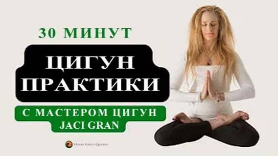 Ци02-59 День 3 из 5: SFQ Цигун ежедневно с мастером Jaci Gran. Цигун Весеннего Леса Чуньи Лин