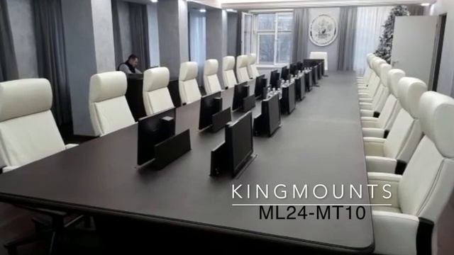 Моторизированный лифт для монитора KingMounts ML24-MT10-1