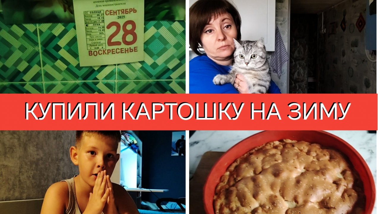 28-09-2025 ПОЛДНЯ В РАЗЪЕЗДАХ🚙ЗАПАСЫ НА ЗИМУ👍ГОТОВЛЮ ЧЕРЕЗ СИЛУ❤️ОТВЕЧАЮ НА КОММЕНТАРИИ🙂СТИХ👍