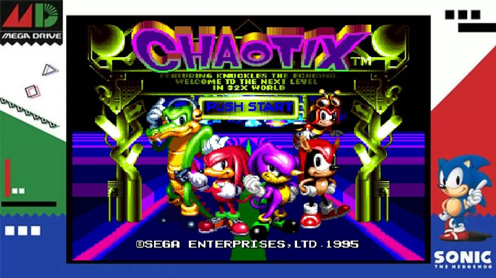 Knuckles Chaotix - Обзор игры