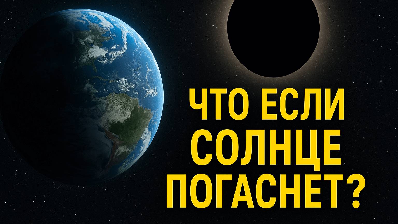 Что если Солнце погаснет?