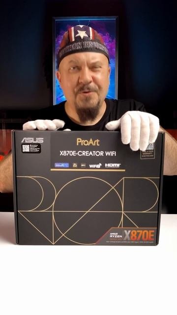 ASUS ProArt X870E: Материнка для Дизайнеров, Монтажёров и Креаторов