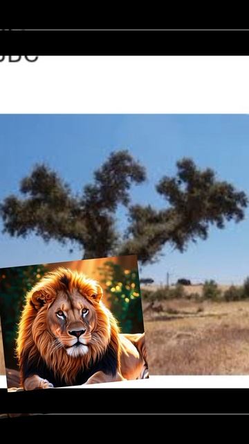 горящая саванна