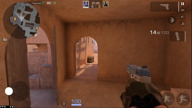 Сыграл дуэль с рандомным челиком. Standoff2