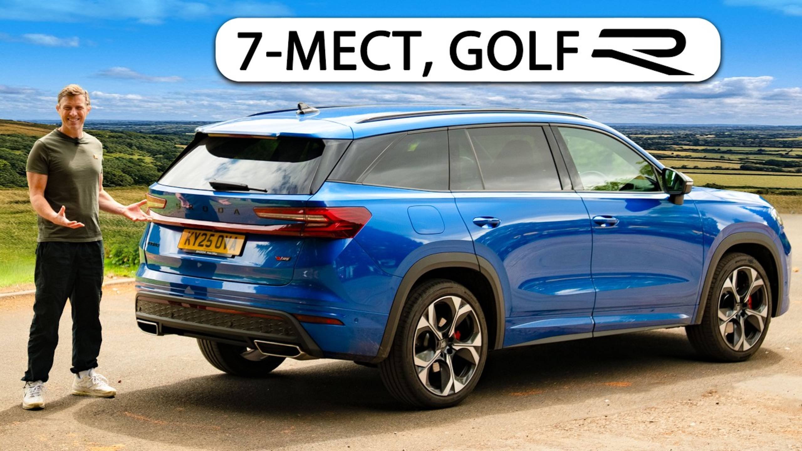 Является ли этот Skoda идеальным БЫСТРЫМ семейным автомобилем?