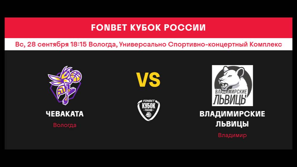 Чеваката ж Вологда - Владимирские львицы ж Владимир