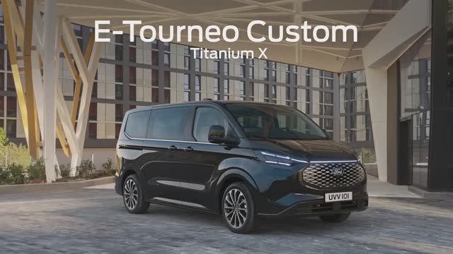 Executive, Electric _Ford Pro's All-New E-Tourneo Custom