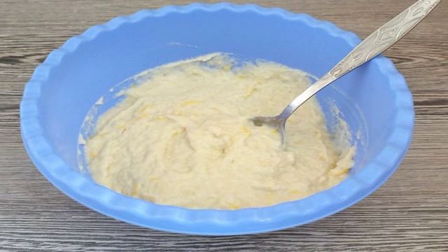 Лимонный пирог с орехами