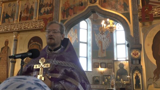 Иерей Глеб Киселев. Слово на Евангельское чтение о притче о талантах 28 сентября 2025 г.