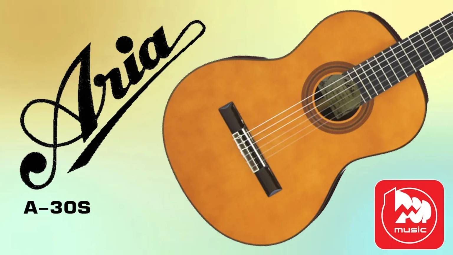 Классическая гитара Aria A-30S (топ из массива ели)