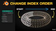 How to Change the INDEX ORDER and Reveal Elements in Blender 4.1 - Geometry Nodes