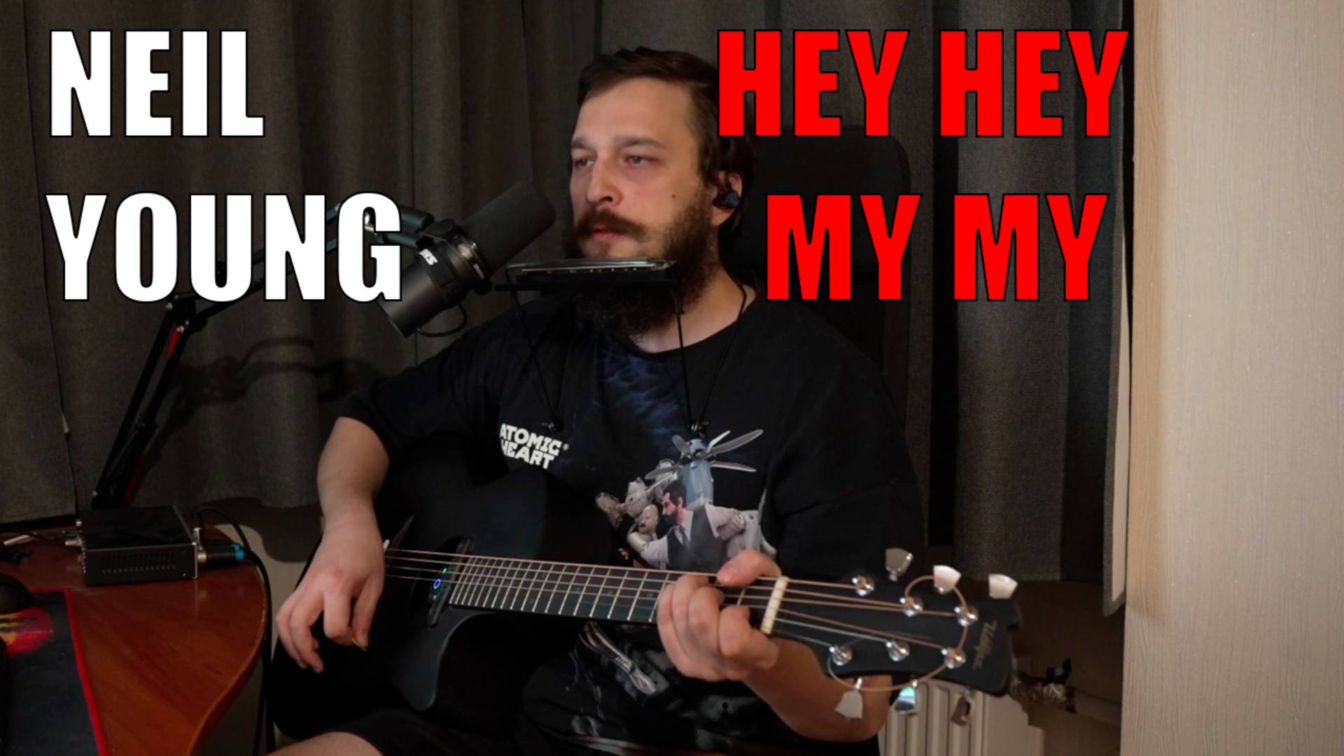Neil Young - Hey Hey, My My (acoustic Guitar Cover)