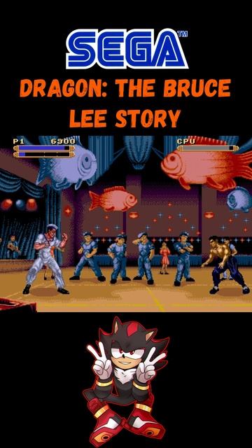 Dragon:The Bruce Lee Story | Sega Mega Drive (Genesis).
