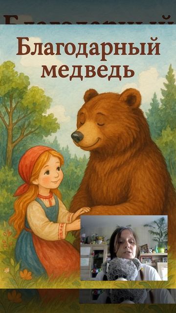 Благодарный медведь - Добрый сказки для детей!