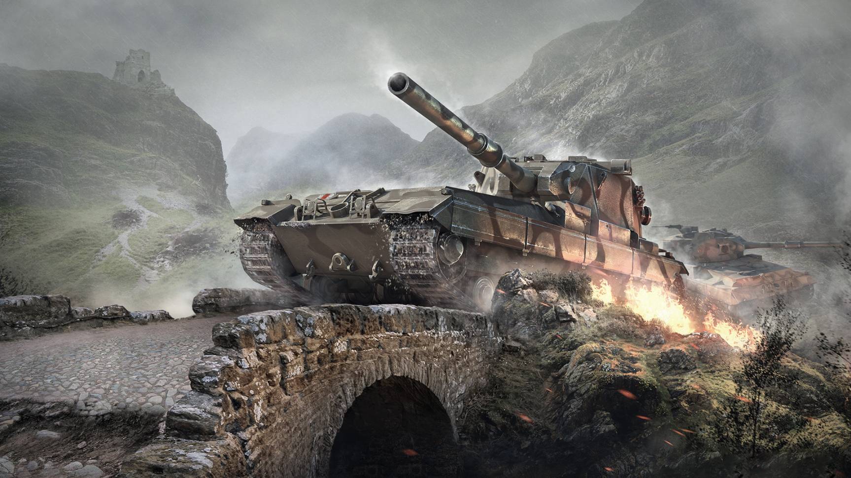 Мастер на FV215b 183 6 Мир Танков