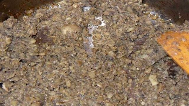 Котлеты куриные с грибами