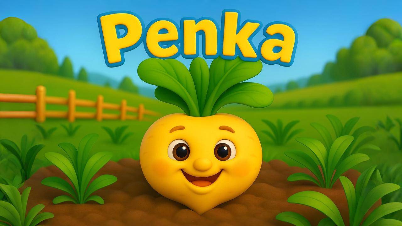🌞 РЕПКА - Мультик сказка с песенкой!