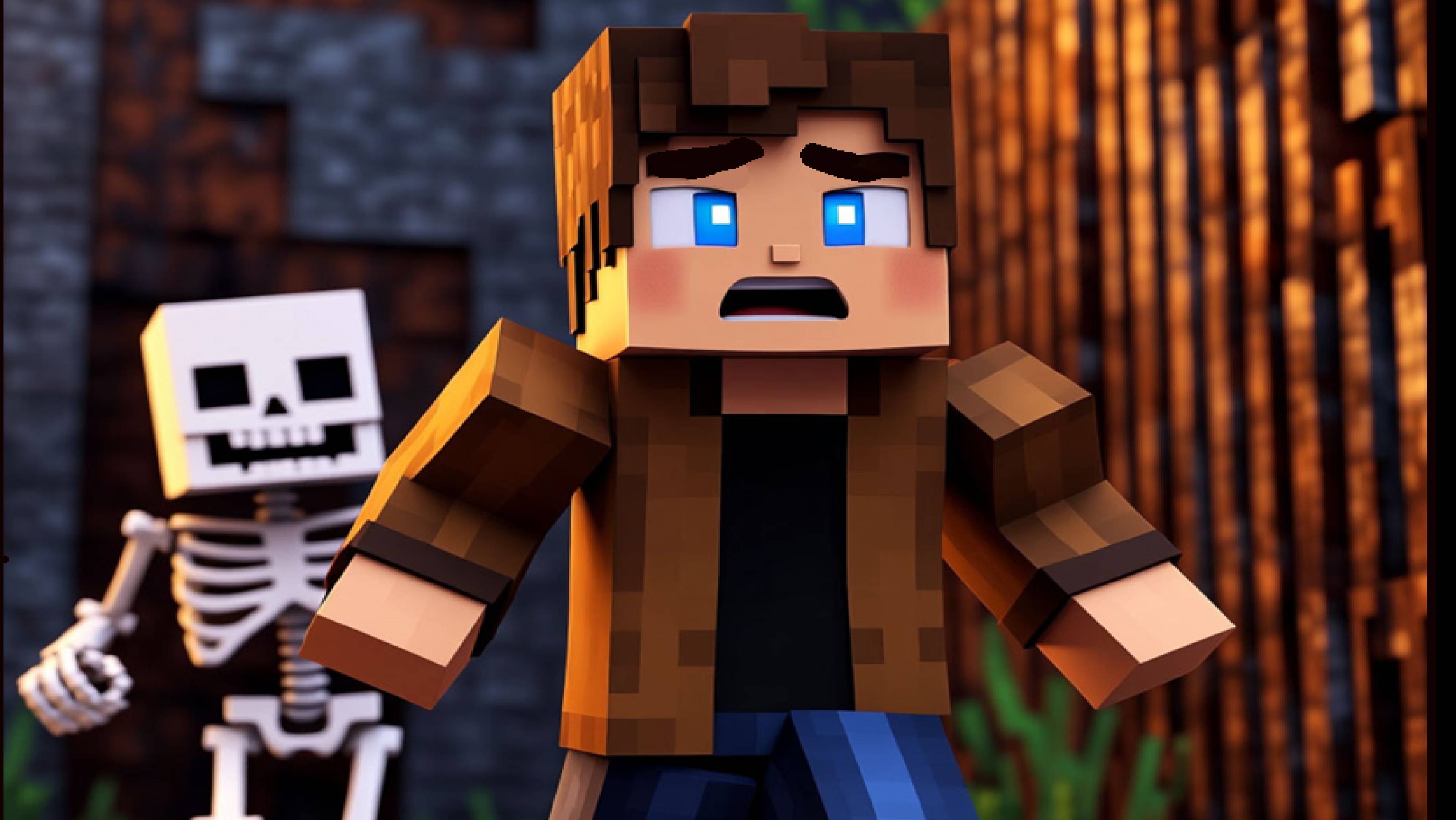 Неудачное знакомство-страшилка Minecraft