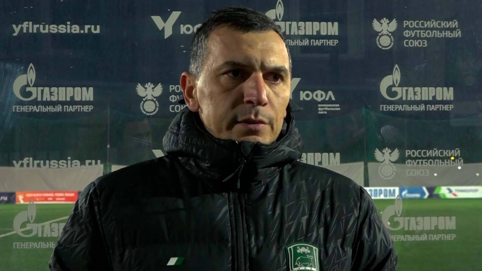 Комментарии Азима Фатуллаева после матча Рубин-U18  Краснодар-U18