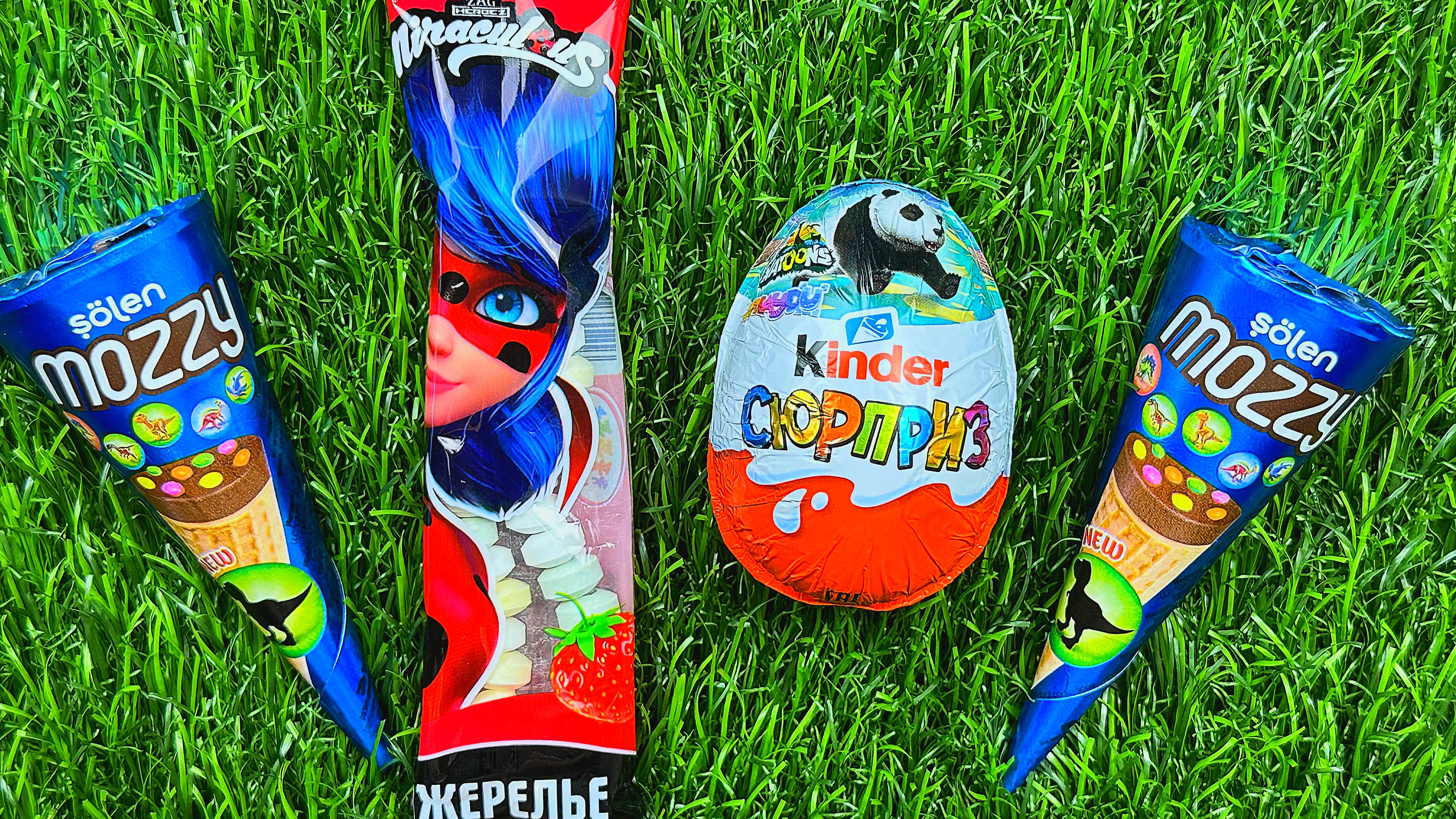 Распаковка Киндер Сюрприз АСМР  Unpacking Kinder Surprise ASMR