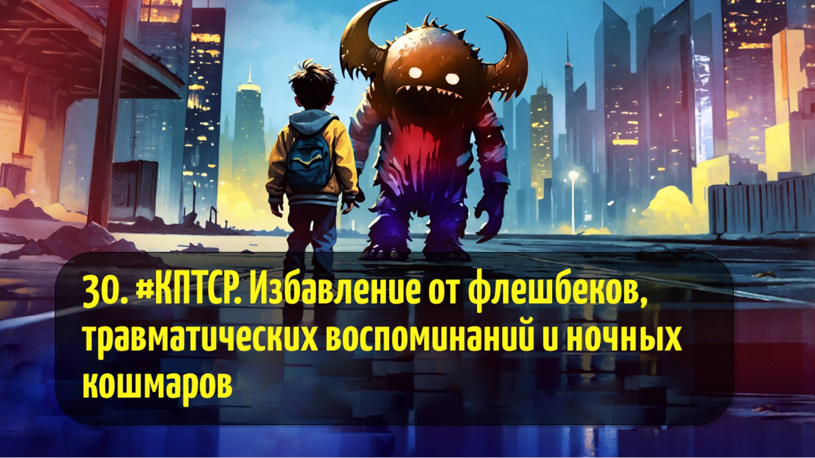 30. КПТСР. Избавление от флешбеков травматических воспоминаний и ночных кошмаров