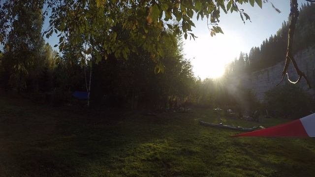 Восход солнца на Усьве