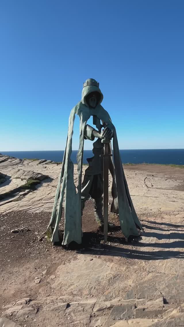Замок короля Артура и пещеры Мерлина #тинтаджел#cornwall#tintagel