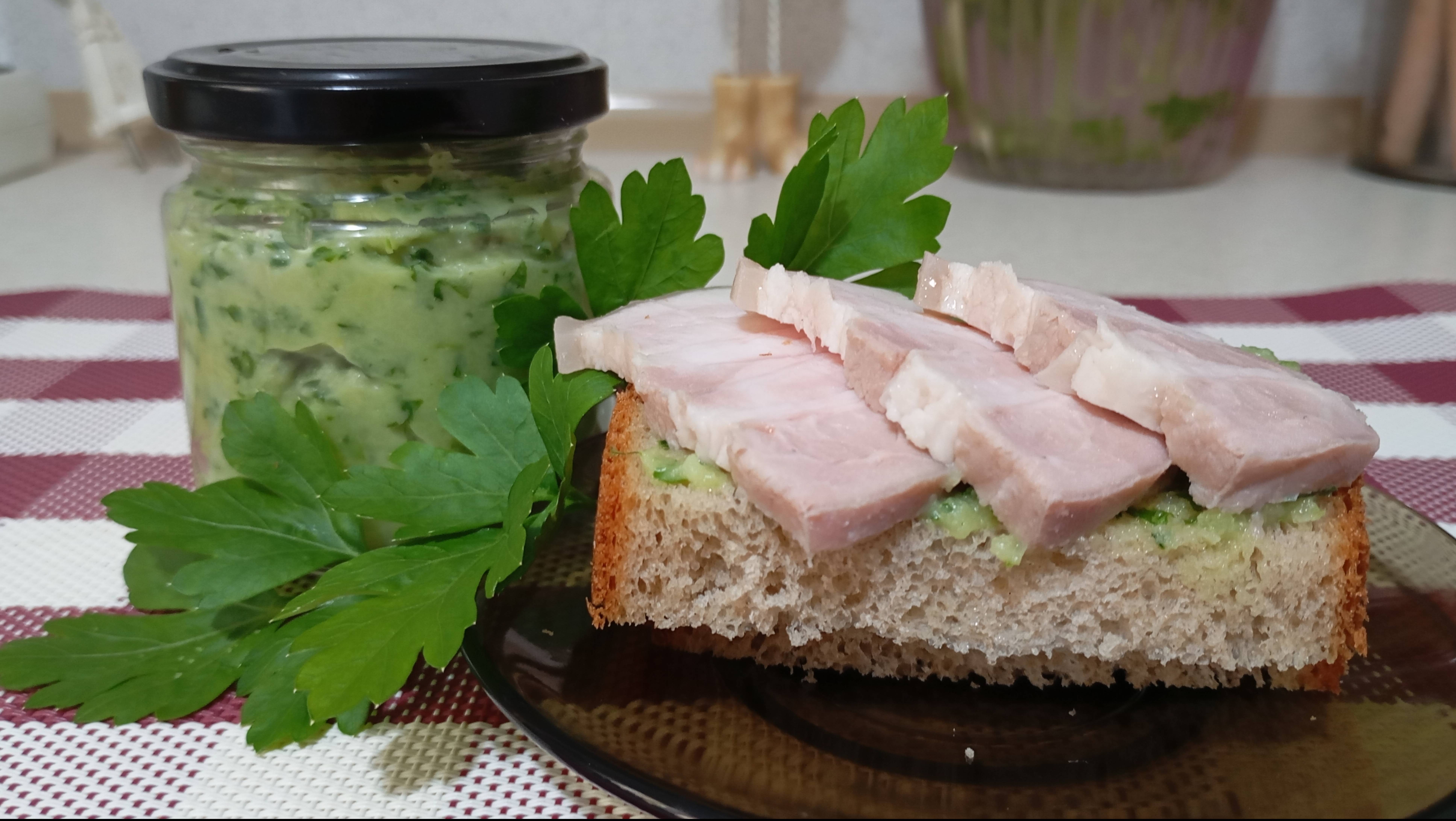 Чесночная ПАСТА с Петрушкой.