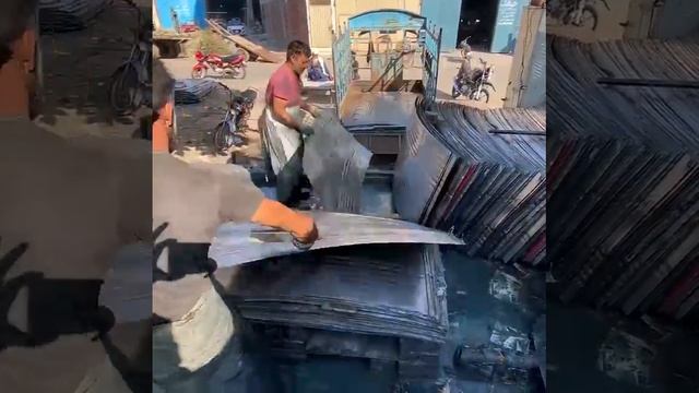 Трубы из стальной бочки