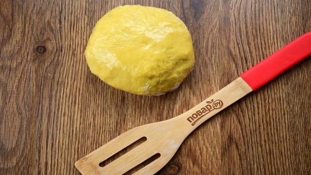 Кузикмяк сытная лепешка с картофелем