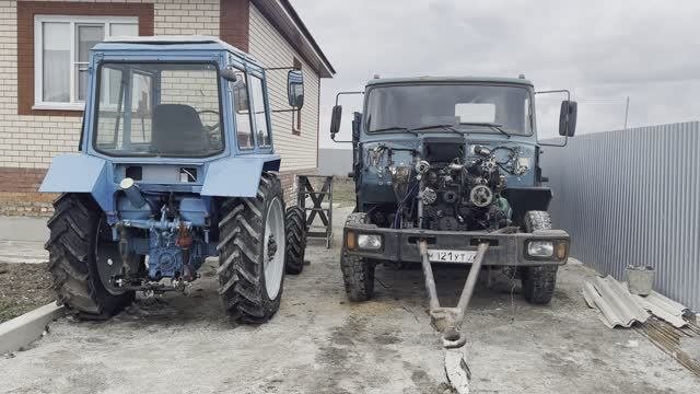 Постройка дизельного зила