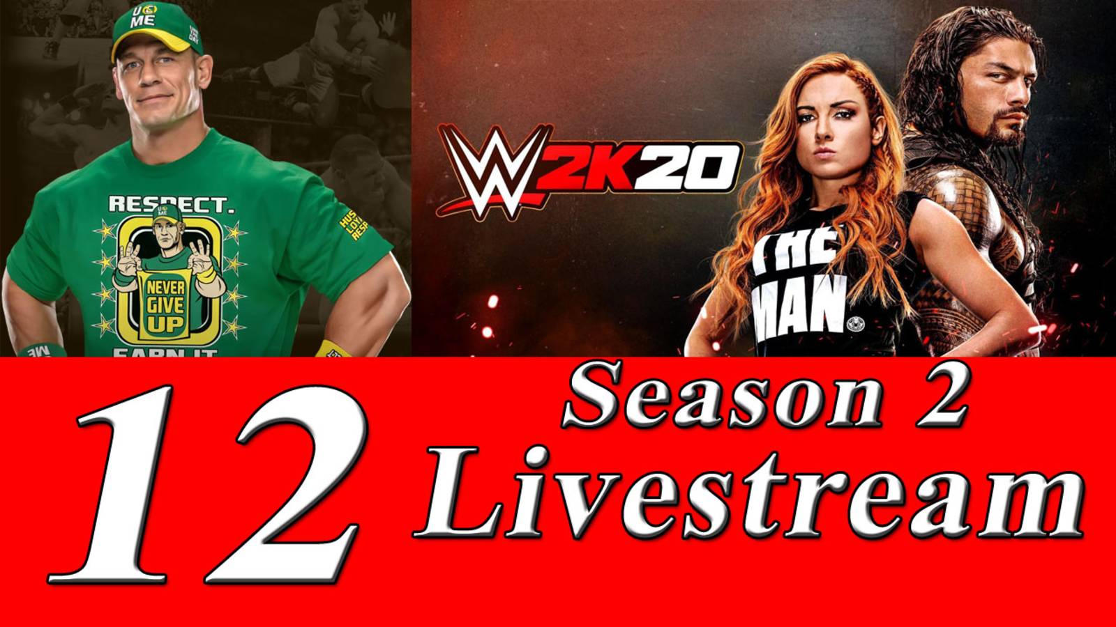 Соревновательный стрим by Captain Miller WWE 2K20 12 SEASON 2