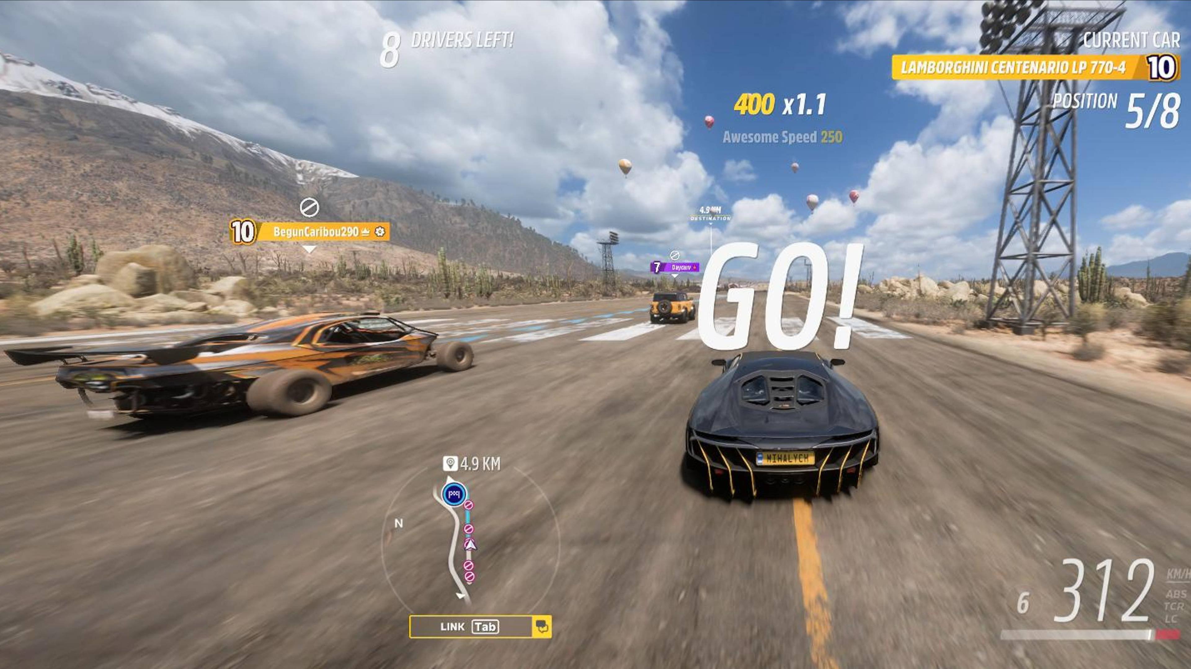 Forza Horizon 5 - Eliminator Вышибала  Дроп MG Metro - Финал на Centenario