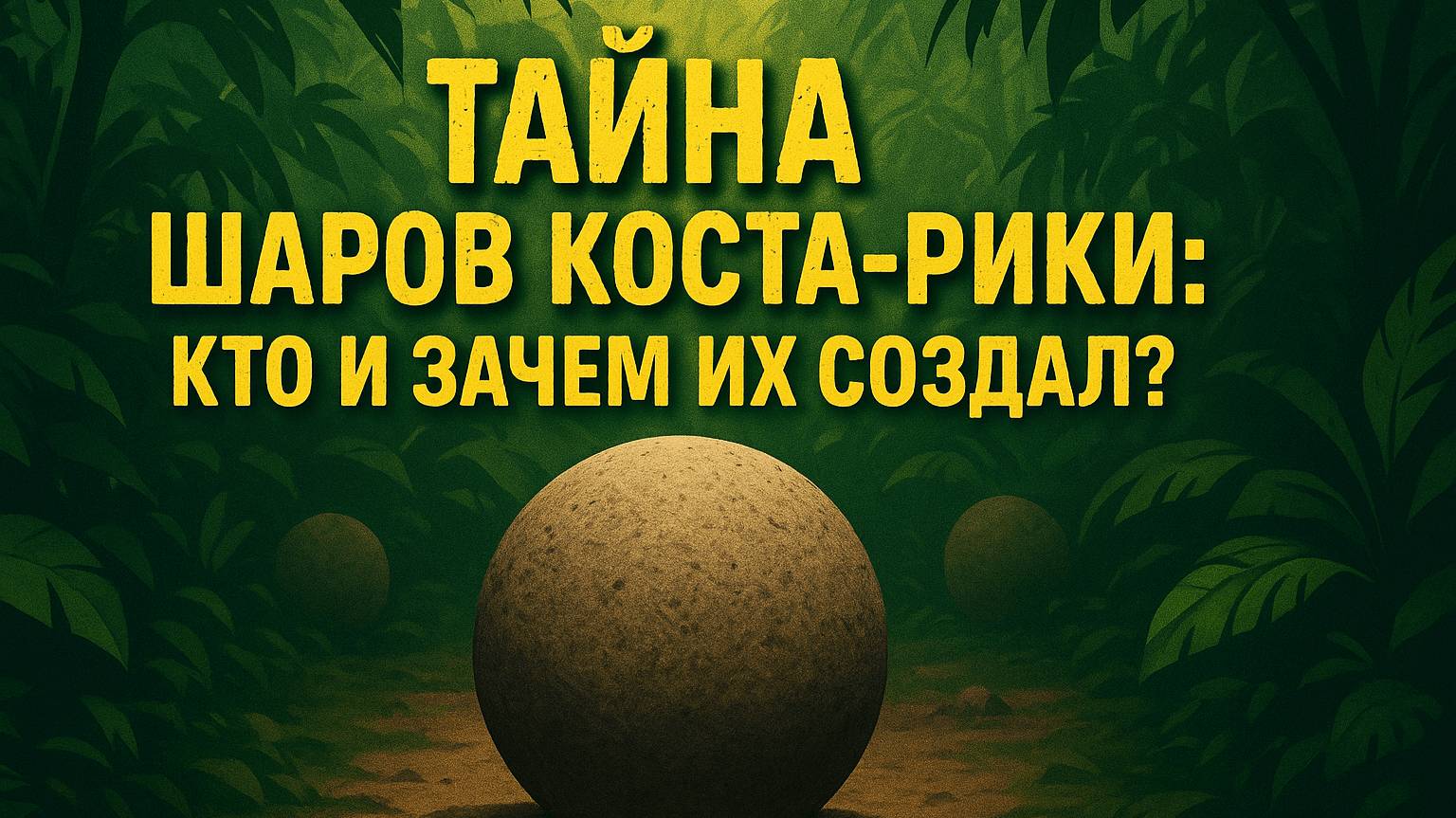 Тайна шаров Коста-Рики кто и зачем их создал?