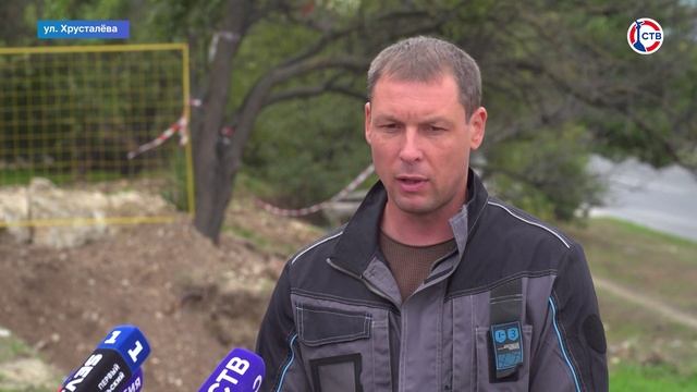 Реконструкцию одного из водоводов Севастополя завершили на 72
