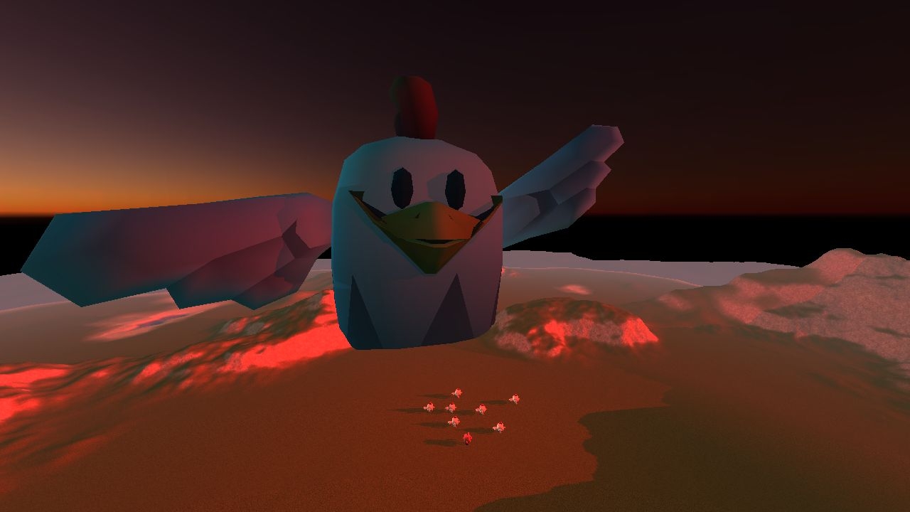СИНИЕ СУЩЕСТВО 1 СЕРИЯ ChickenGun3D