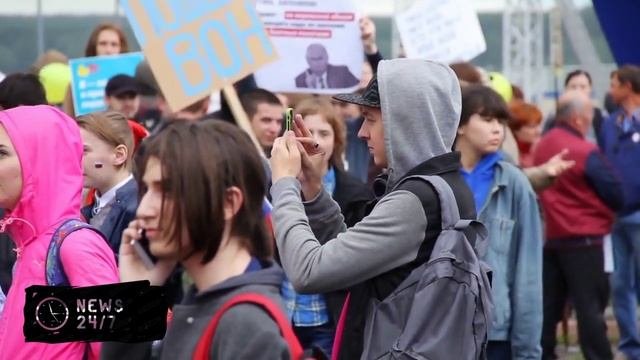 Просто отобрали голос: оппозиция вышла на протест в Кишиневе после выборов