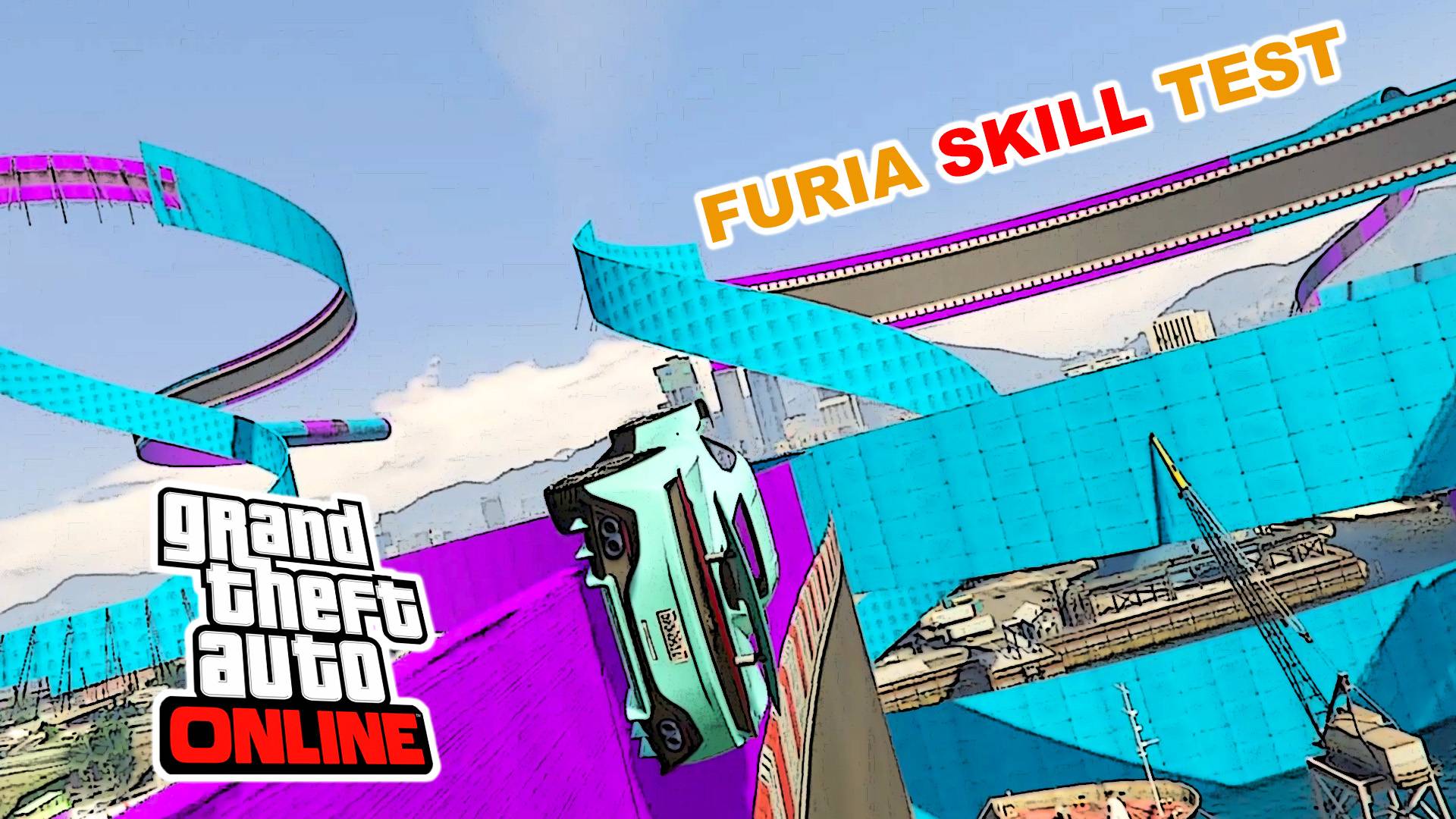 По тыгыдыкам в скилл тесте на FURIA  в GTA V OnLine