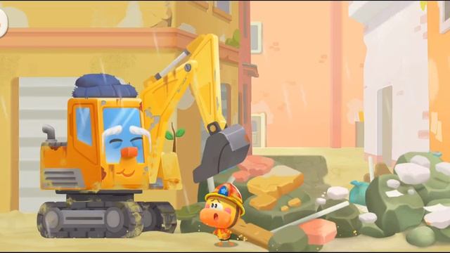 Мультик про строительные машинки