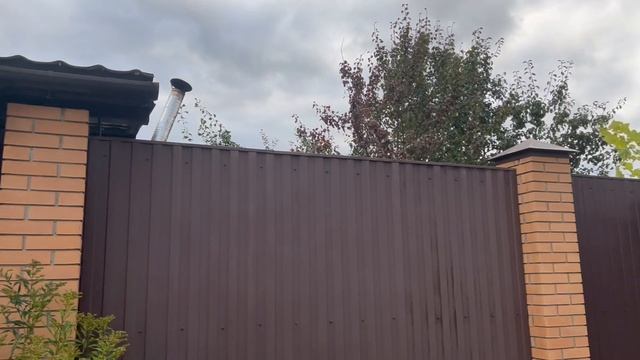 Окантовка на забор проф лист