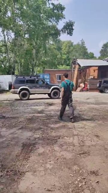 Даже едет Паджеро 2