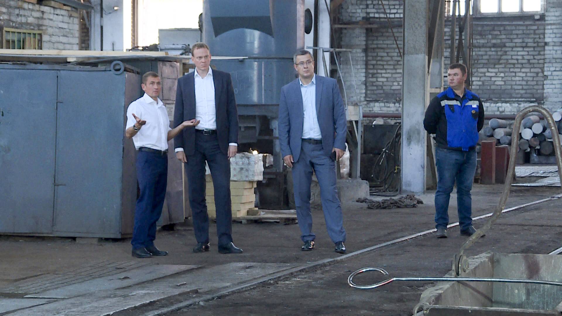 Губернатор оценил мощности рязанского Тяжпрессмаша