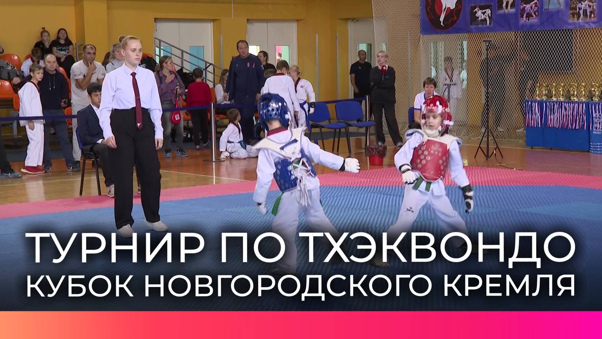 Более 350 спортсменов боролись за Кубок Новгородского Кремля по тхэквондо