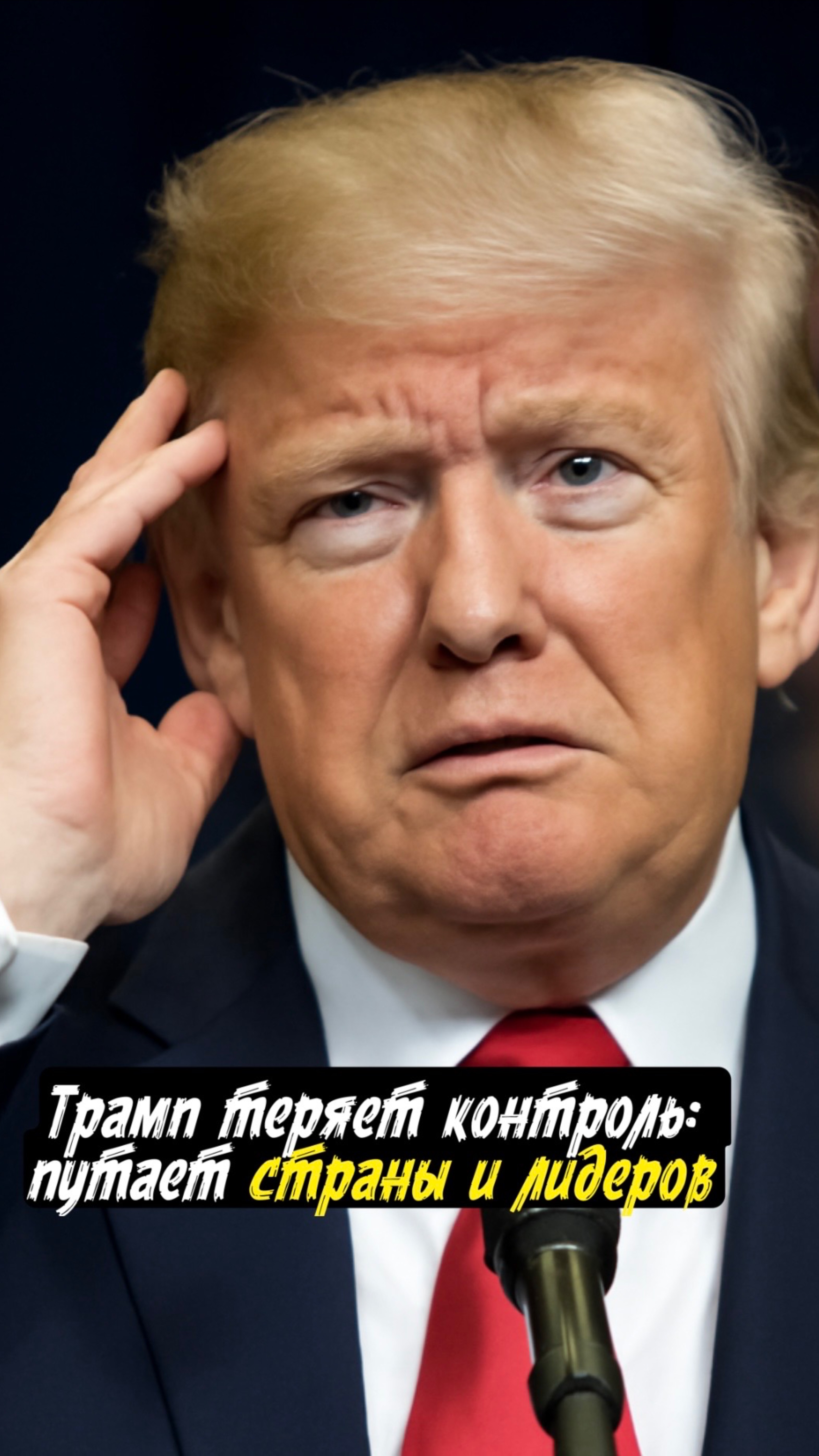 Трамп на грани: странные ошибки, которые не могут остаться без внимания