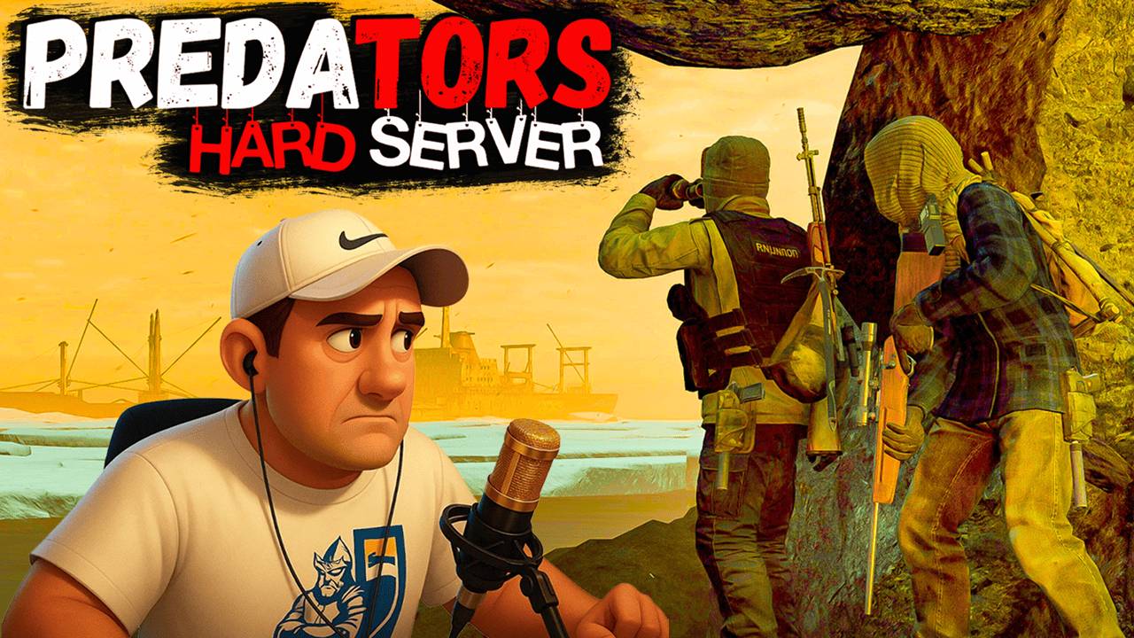 PREDATORS DAYZ [HARD] • А НА КАНТЕЙНЕРНОЙ НАВЕРНО МНОГО ЛУТА? #dayz