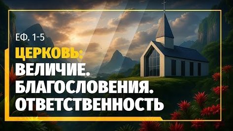 Церковь: Величие. Благословения. Ответственность  Еф. 1-5  Алексей Коломийцев