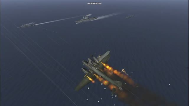 Ил-2FB: F4F VS G4M C модами эффектов и звуками