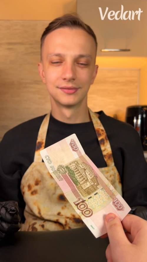 Шаурма за 100 рублей 