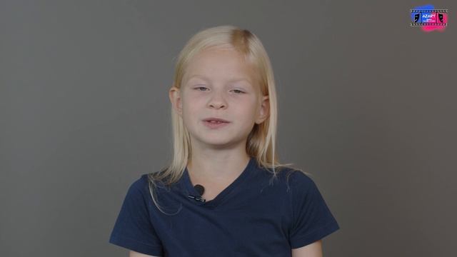Видеовизитка Алёна Воскресенская 8 лет
